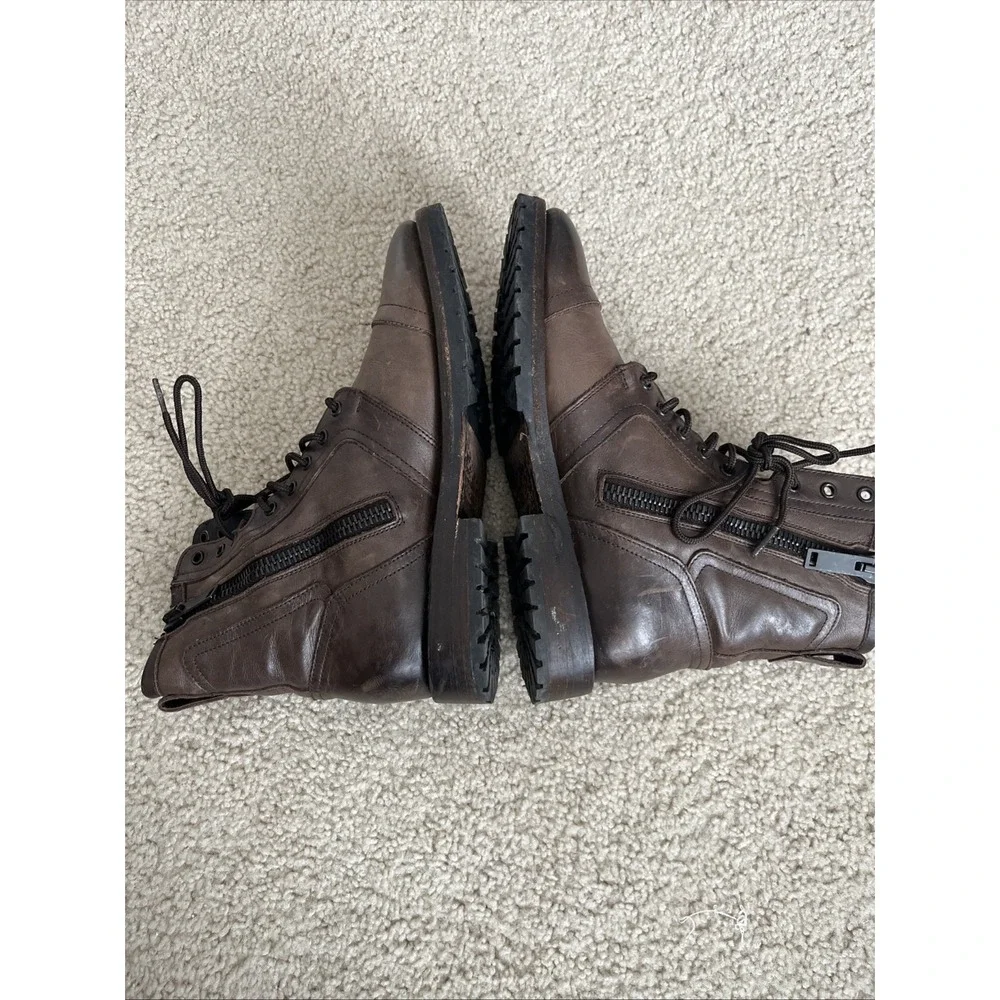 Thursday Boot Co Casa Moto Zip House of Friends Rande Gerber Boots Mens 6 Brown